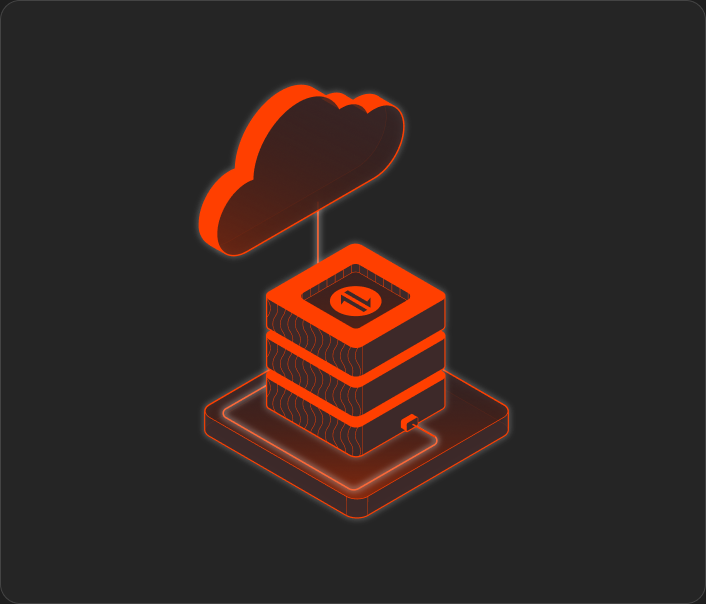 Cloud server illustration